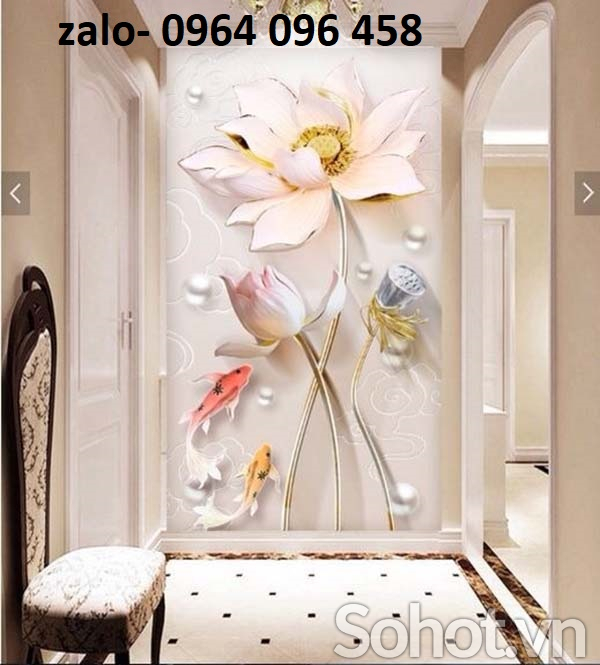 Tranh gạch 3d ốp tường hành lang - sảnh - 124CX