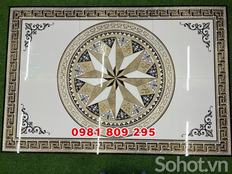 Gạch thảm những mẫu mới nhất lát hiên nhà