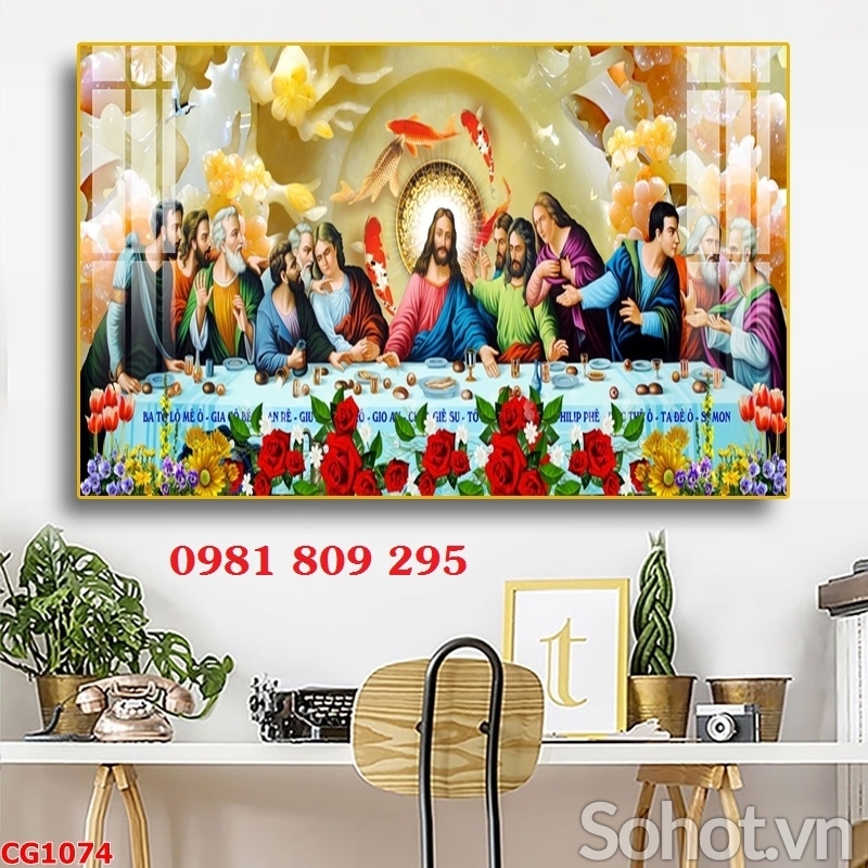 Tranh gạch trang trí công giáo HR999