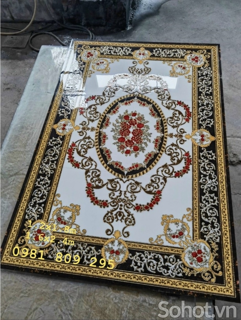 gạch thảm lát hiên sảnh mới nhất