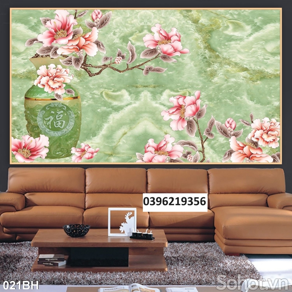 Gạch bình hoa 3D đẹp