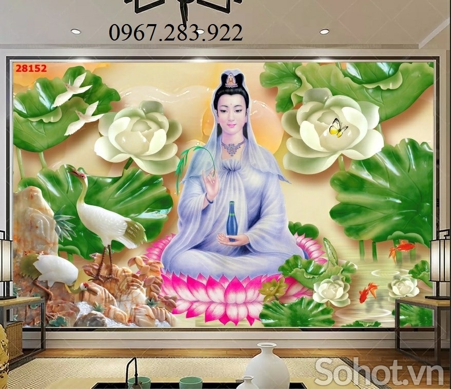 Tranh 3D- Tranh Phật Giáo