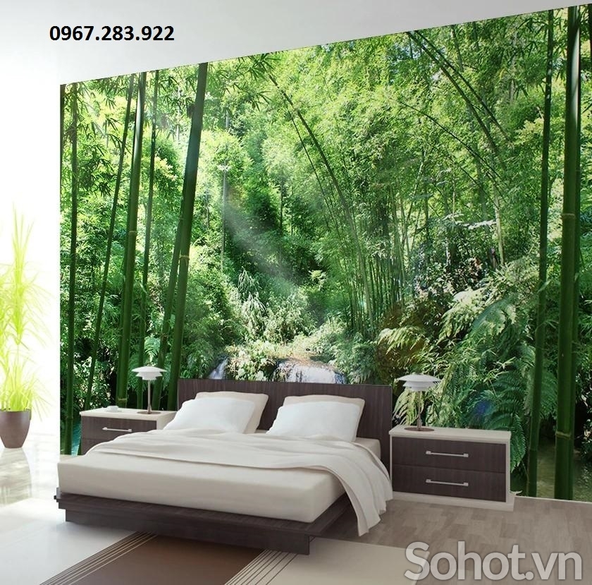 Tranh 3D- Tranh gạch phòng ngủ