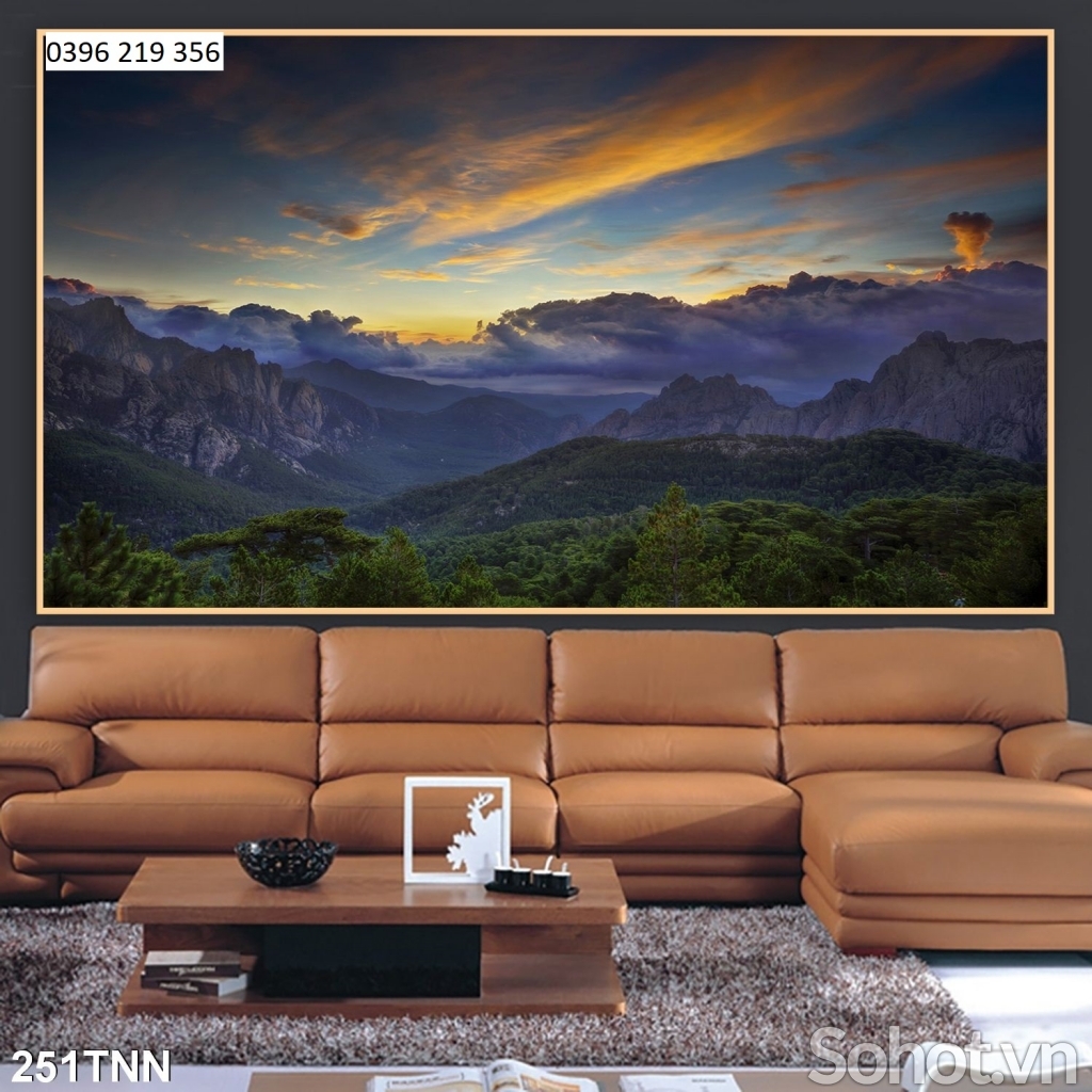 Tranh gạch 3d ốp lát Phong cảnh
