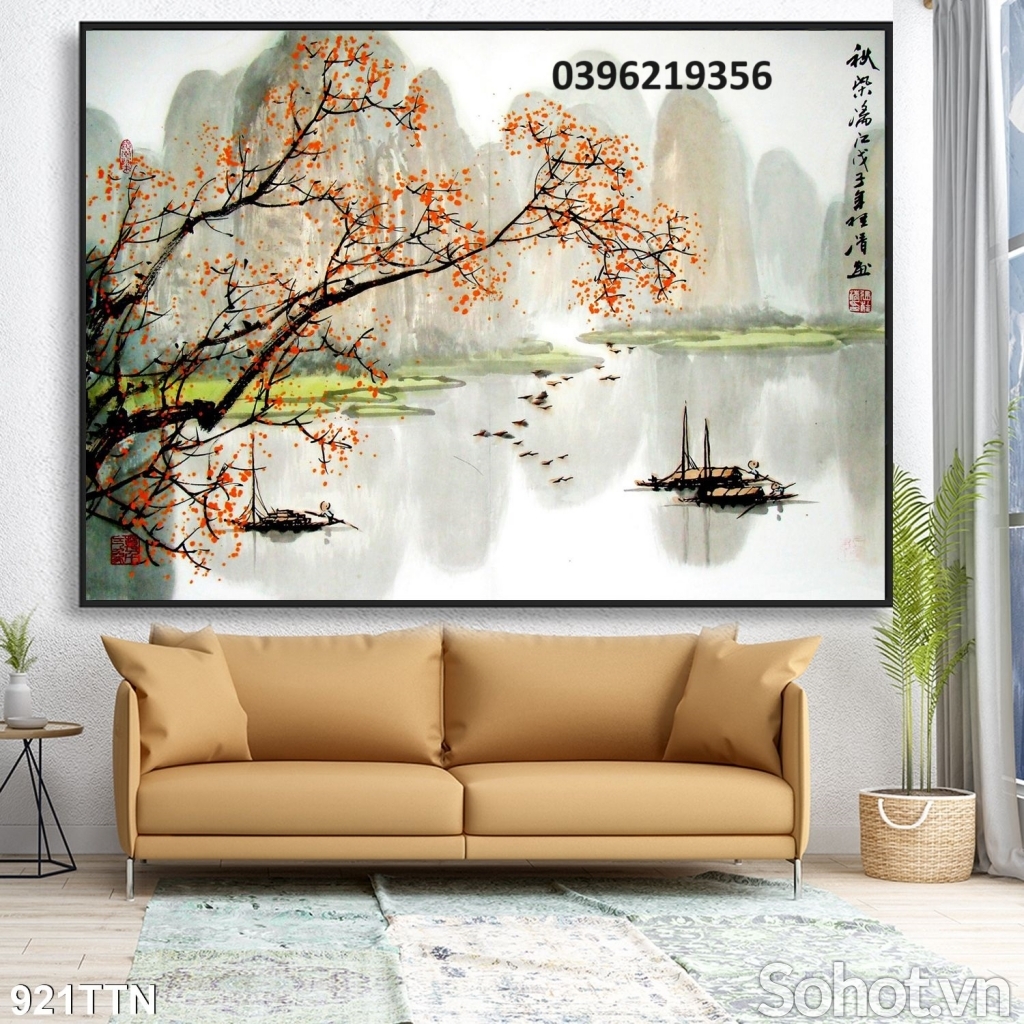 Tranh gạch 3D phong thủy trang trí