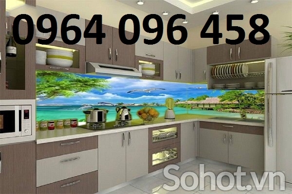 Tranh gạch 3d dán tường bếp - FAZ22