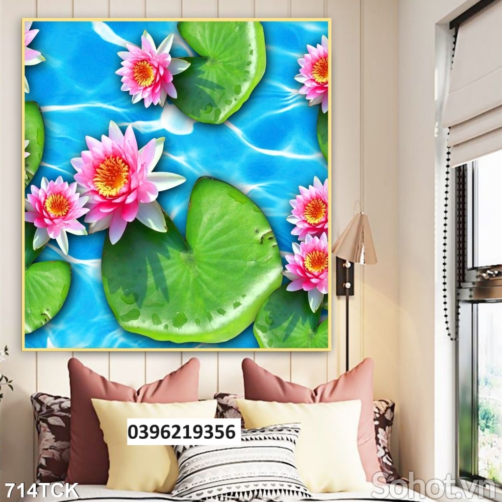 Gạch cá chép 3D đẹp trang trí