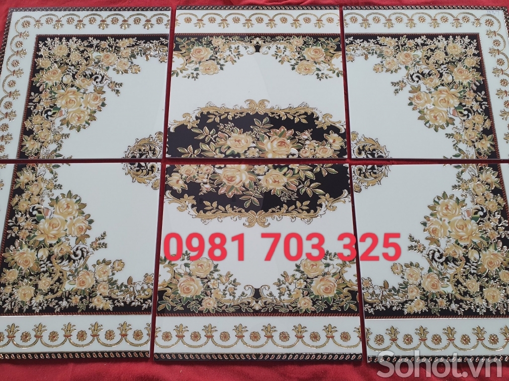 Thảm gạch phòng khách gia đình cao cấp