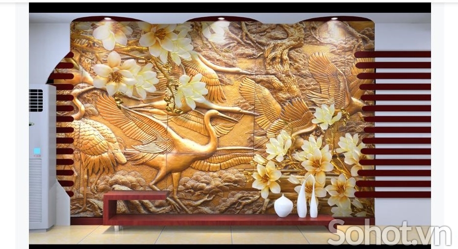 Gạch tranh- Tranh trang trí phòng khách