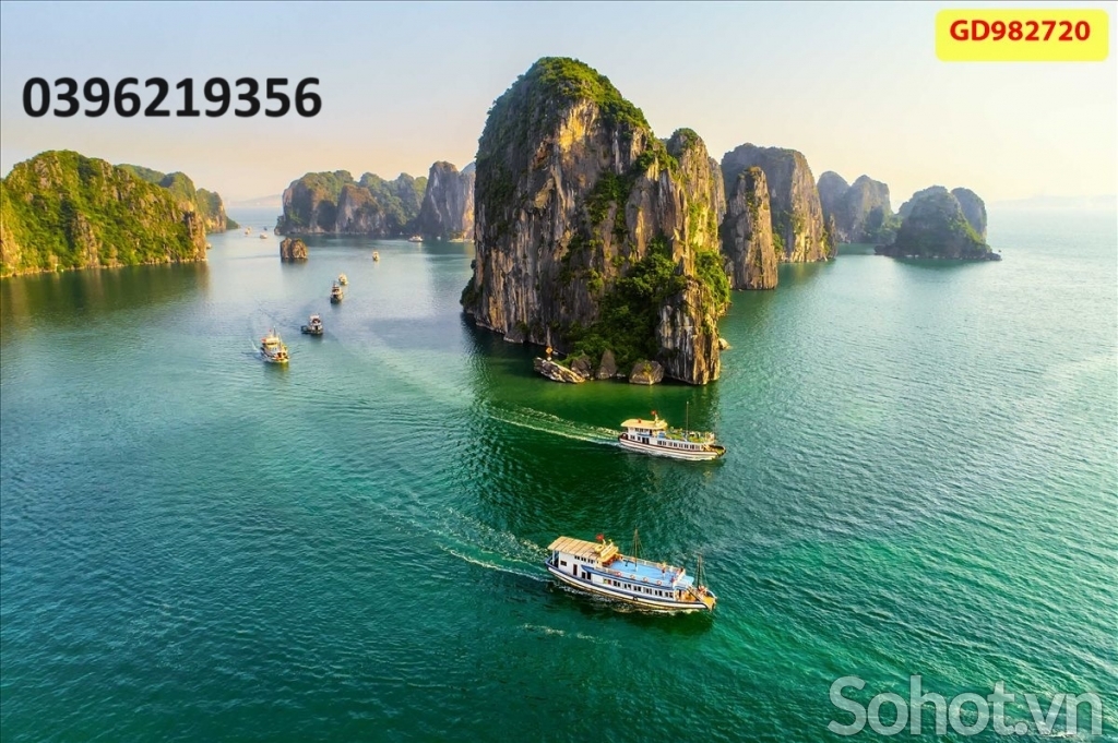 Tranh gạch phong cảnh Việt Nam trang trí