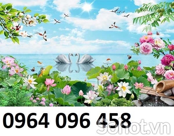 Tranh gạch 3d phong cảnh - 88CK