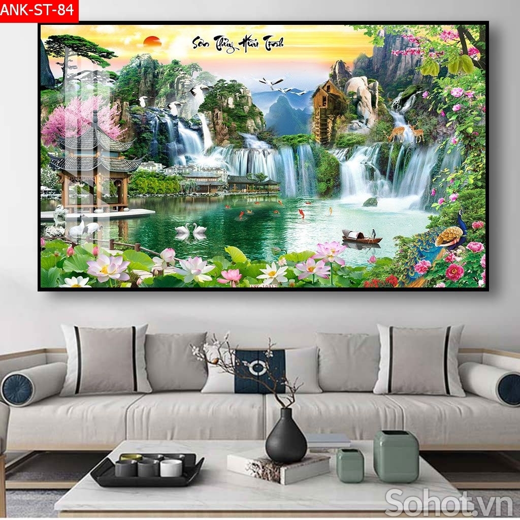 Tranh gạch 3d bóng kính - SCCBB3