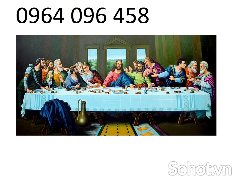 Tranh gạch men 3d ốp tường thiên chúa - 9544CV