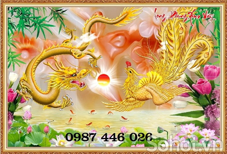 Gạch tranh phòng thờ HP92822