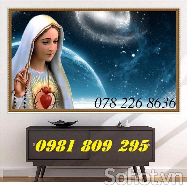 Gạch tranh - tranh công giáo thiên thần