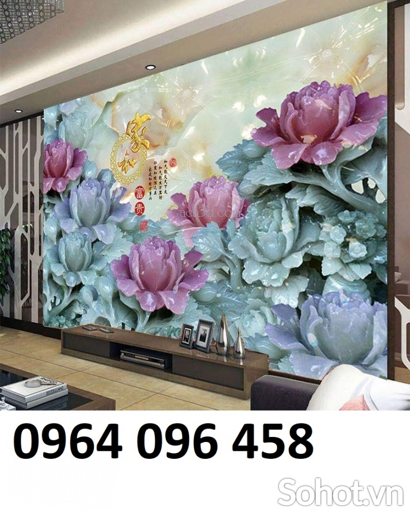 Tranh gạch 3d giả ngọc - 688CVV