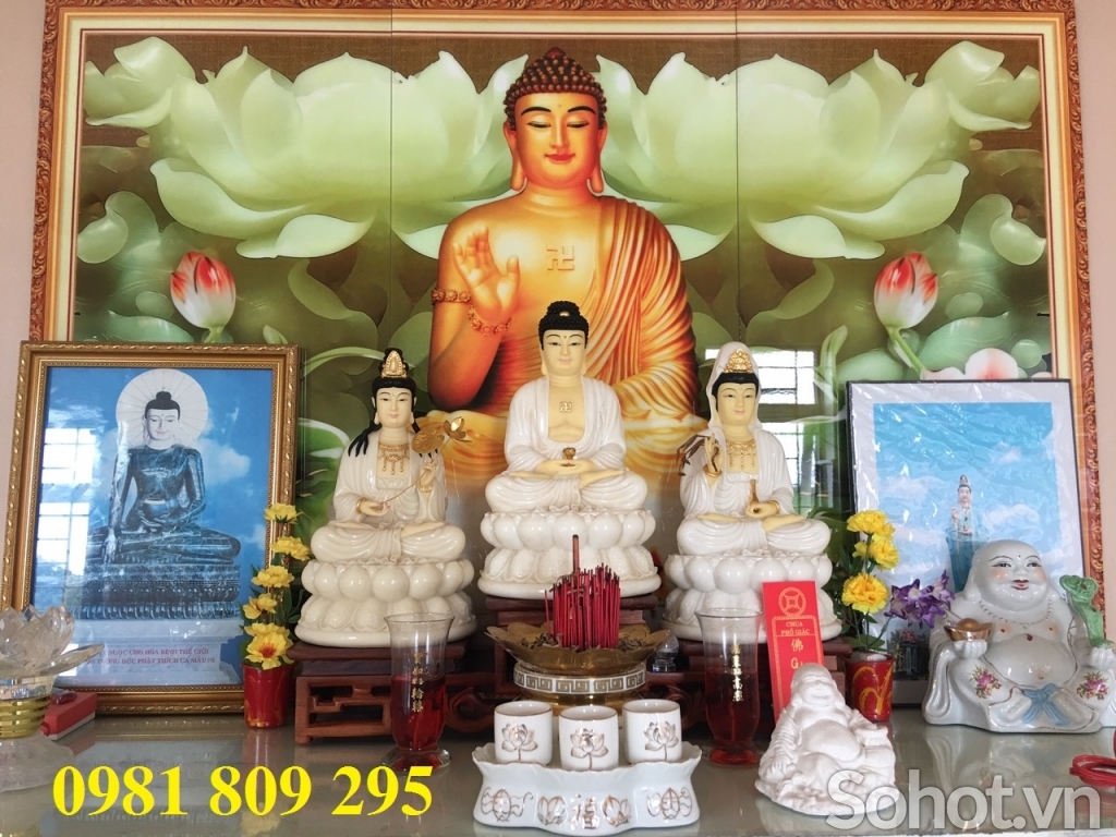 gạch tranh - tranh gạch 3d phật