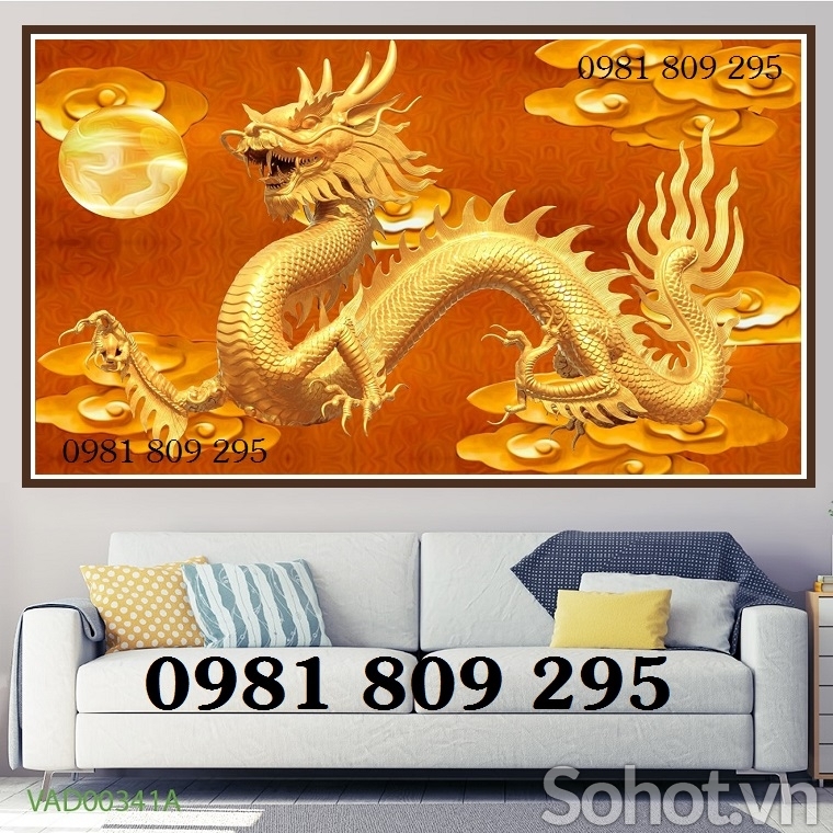 Gạch tranh rồng phụng JH654