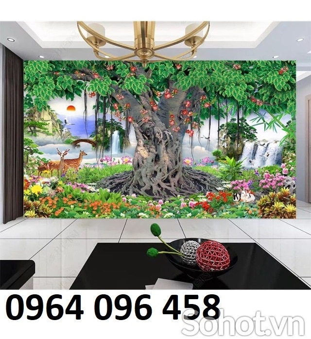 Tranh gạch phật phòng thờ 3d - DXSC3