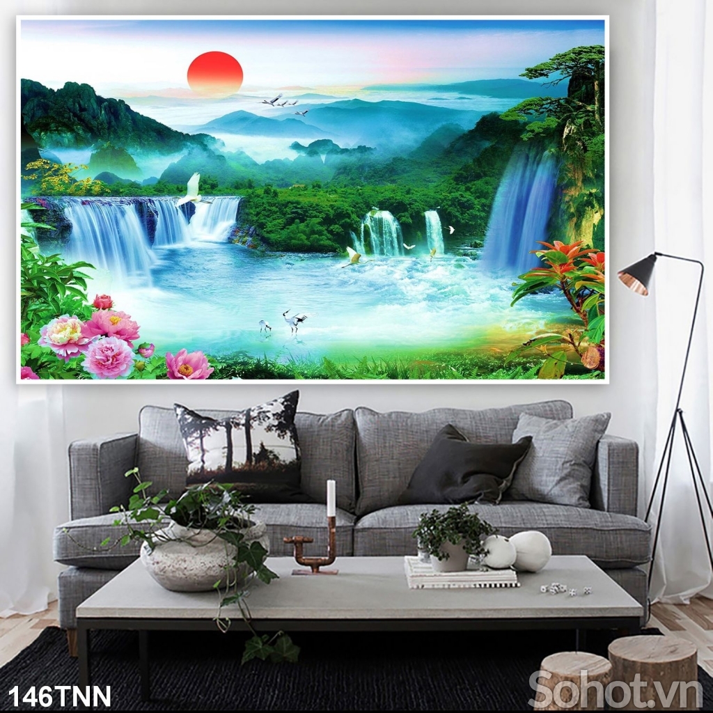 Gạch tranh - Tranh trang trí tường 3d
