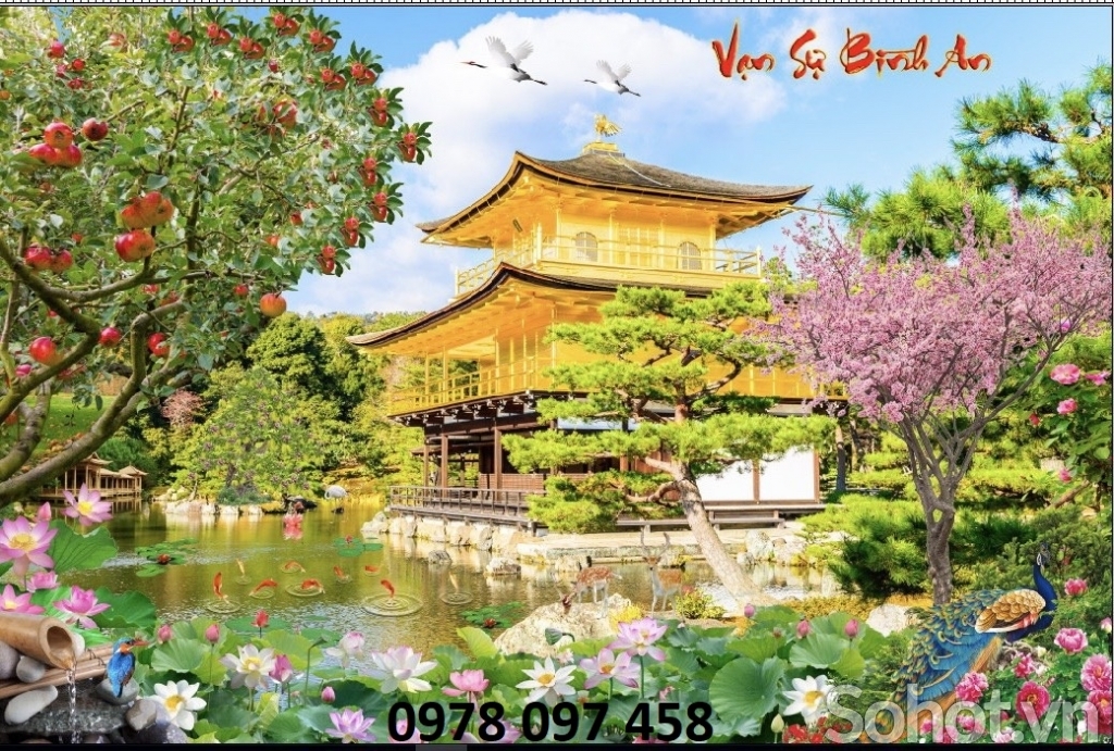 Gạch tranh 3D ốp tường