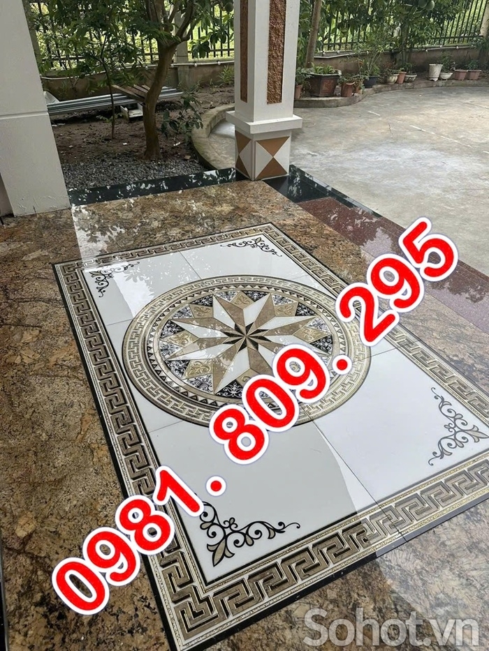 Thảm gạch trống đồng kt 1m6x2m4