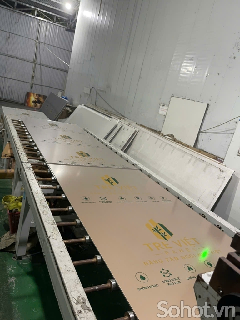 Nhà máy tấm ốp than tre Hà Nội