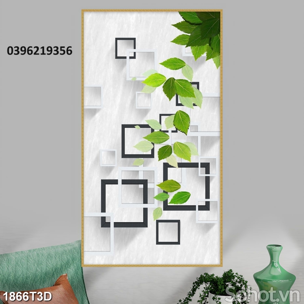 Tranh gạch đẹp 3D trang trí nhà