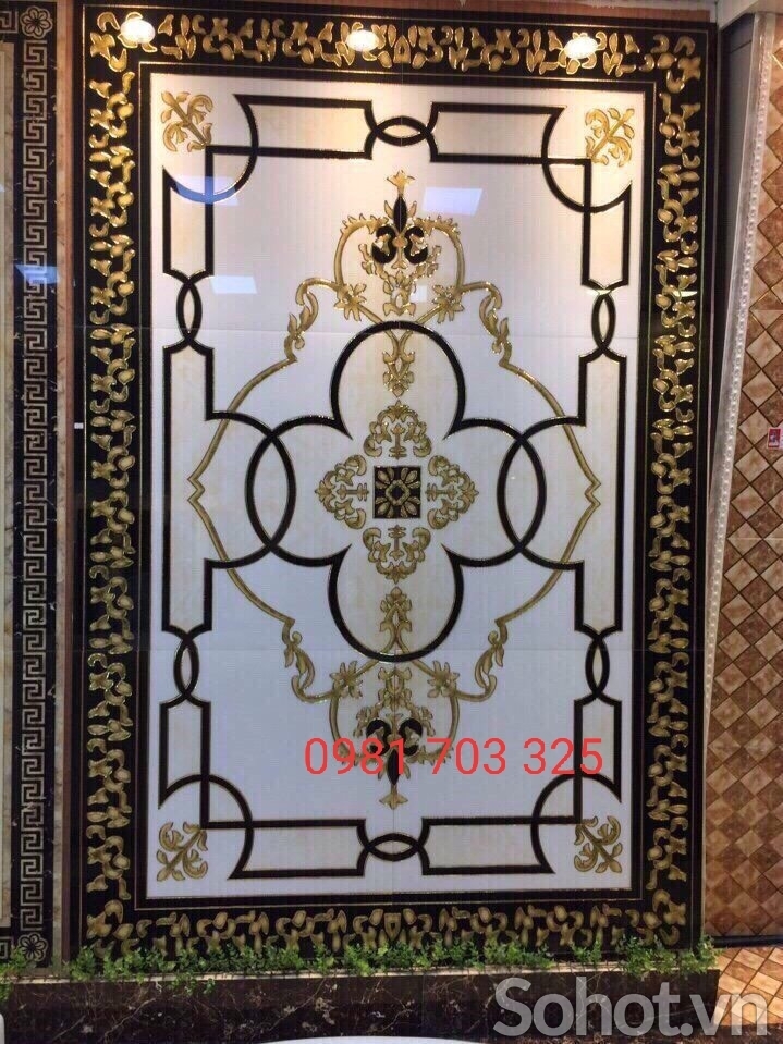 Thảm gạch 3d đẹp ốp sàn