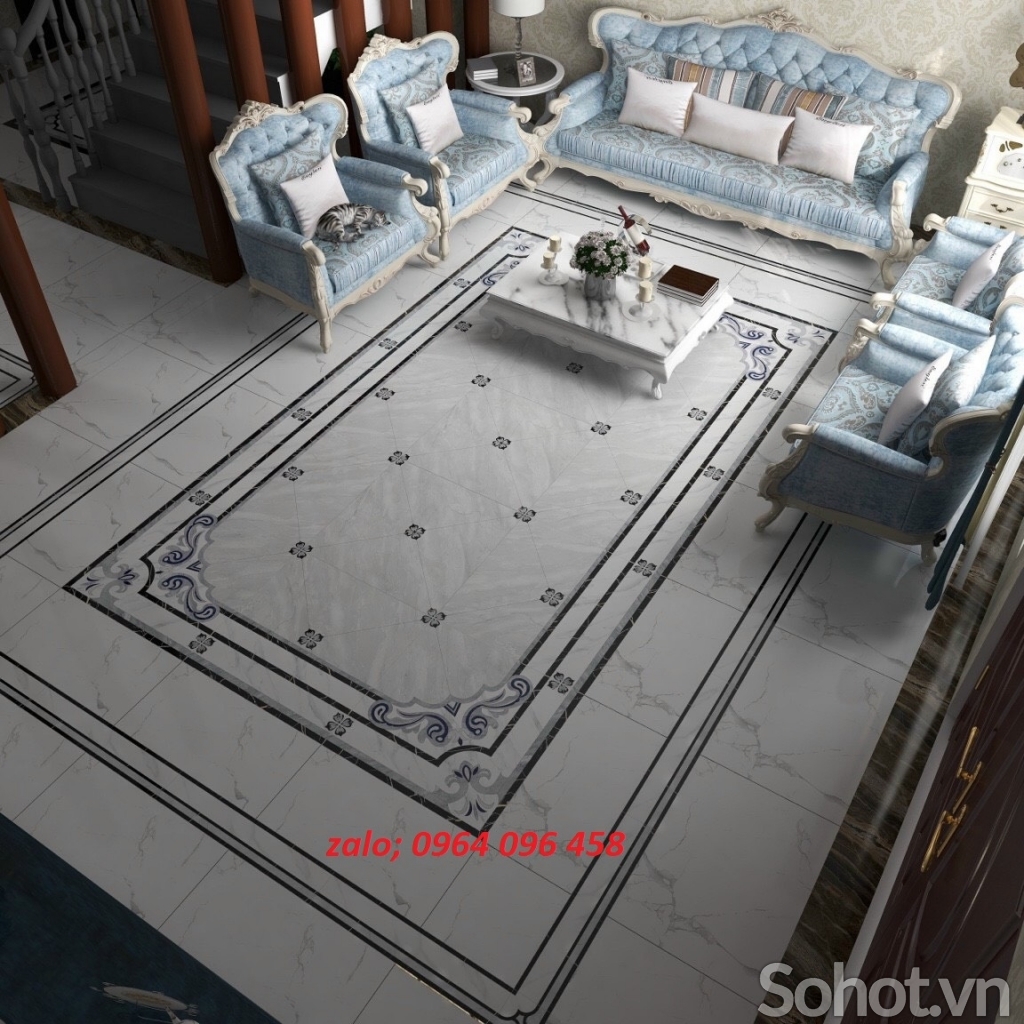 Gạch thảm 3d khổ lớn - 123XM
