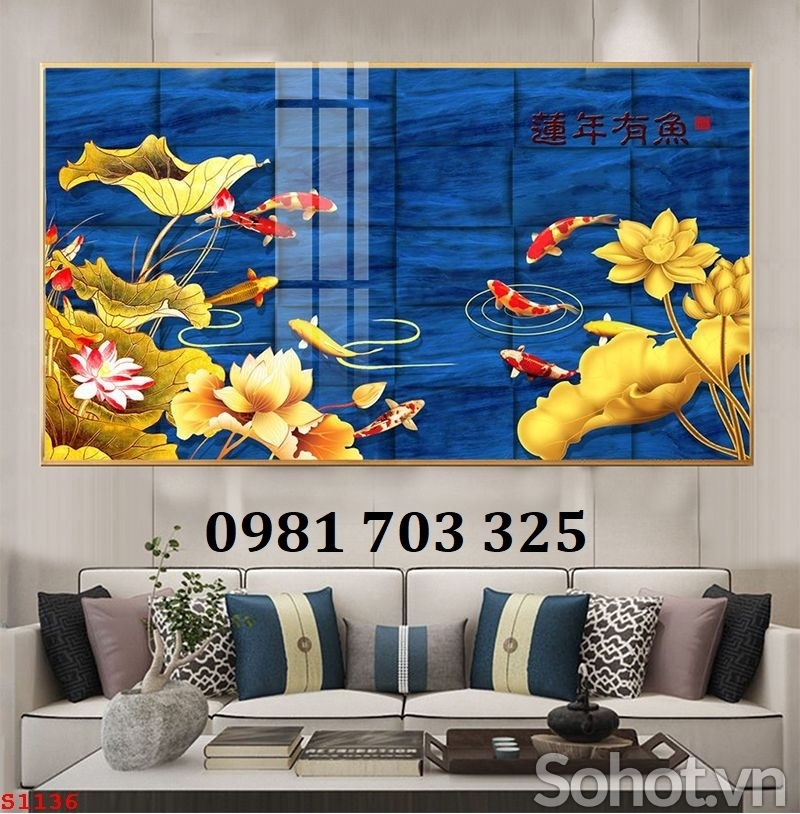 Gạch cá chép 3D trang trí đẹp