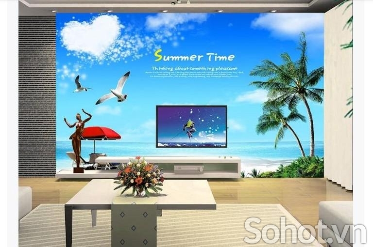 Tranh 3D- Tranh phong cảnh biển