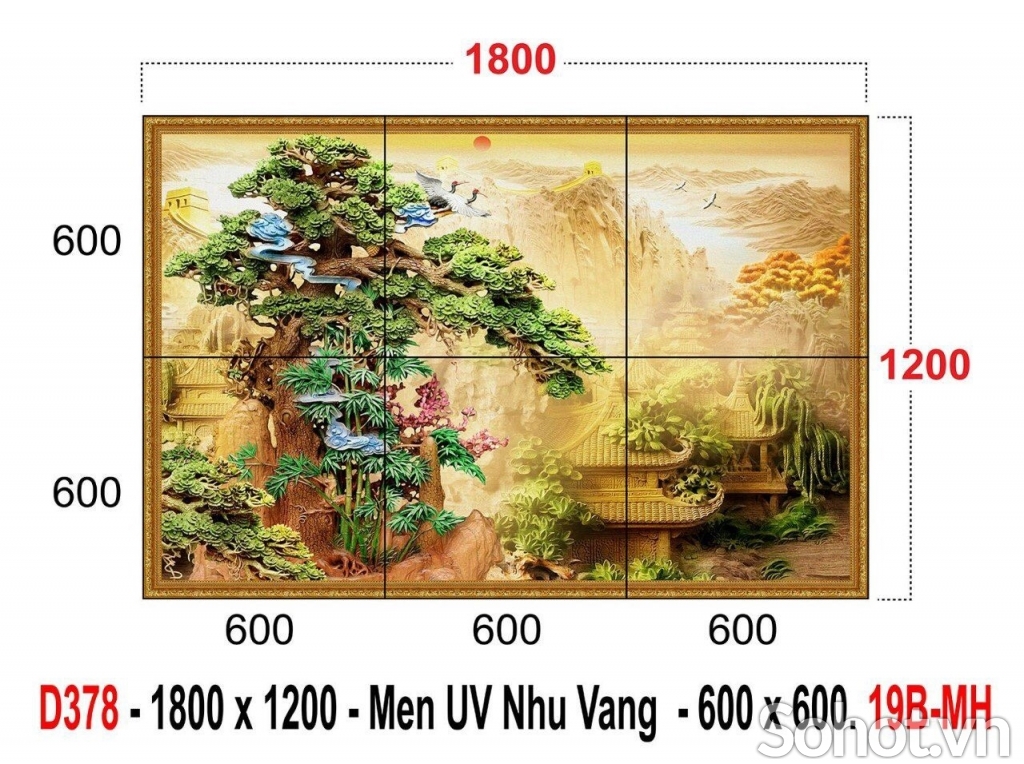 Gạch men dán phòng khách