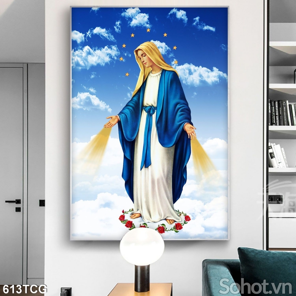 Tranh Công Giáo- Tranh Đức Mẹ Maria