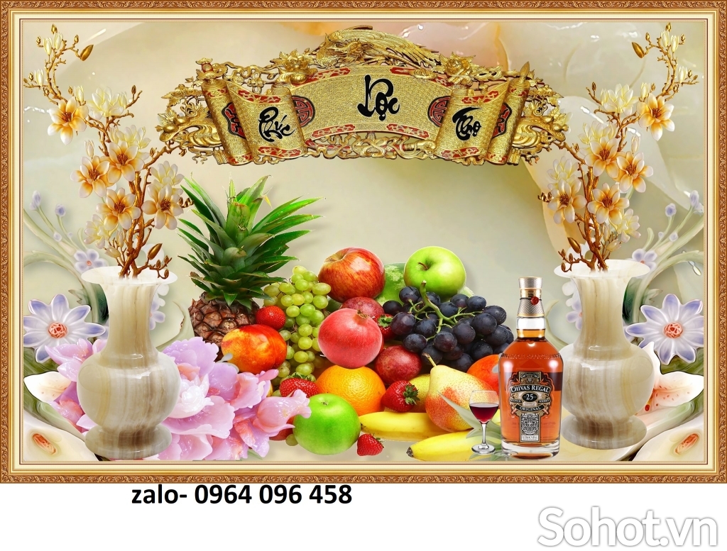 Tranh gạch 3d măm ngủ quả - 78CBB