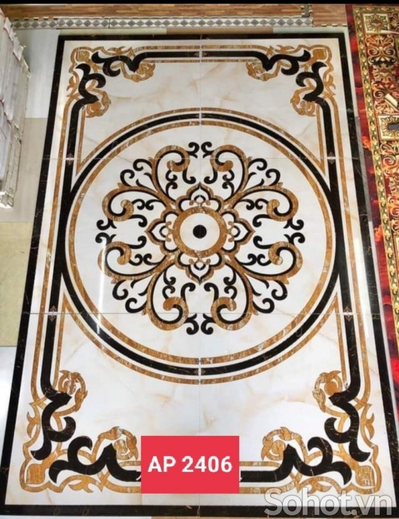 Thảm gạch men khổ 1.6x2.4m
