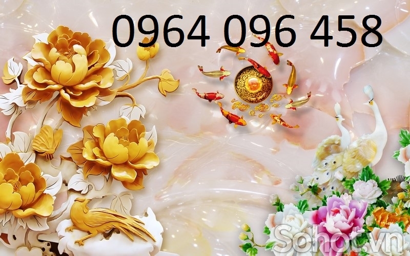 Gạch 3d tranh phong thủy - DXV43