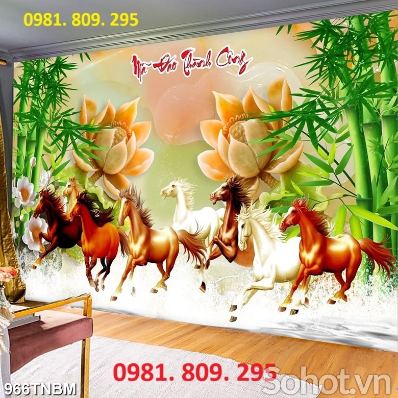 Gạch 3d mã đáo thành công , tranh gạch