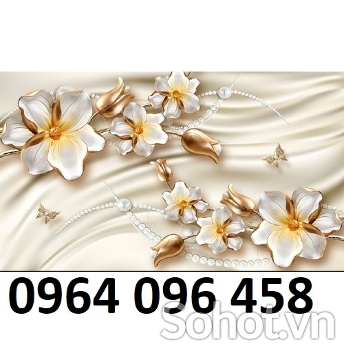 Tranh gạch 3d ốp tường phòng khách đẹp - LNB65