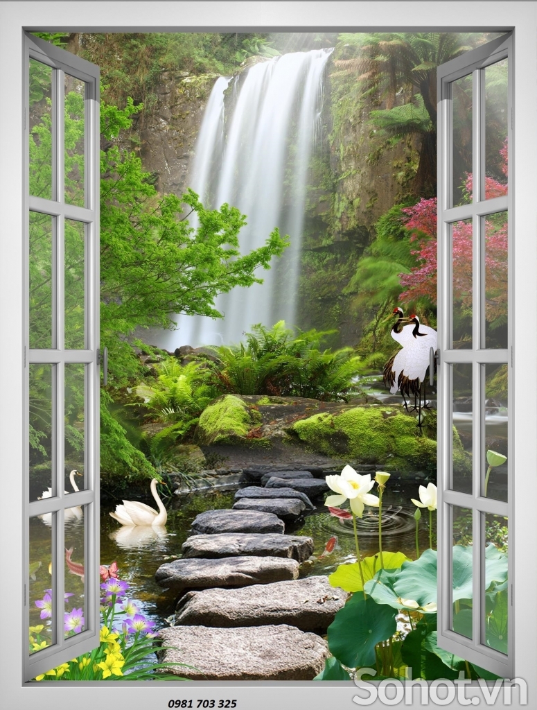 Tranh gạch 3D trang trí