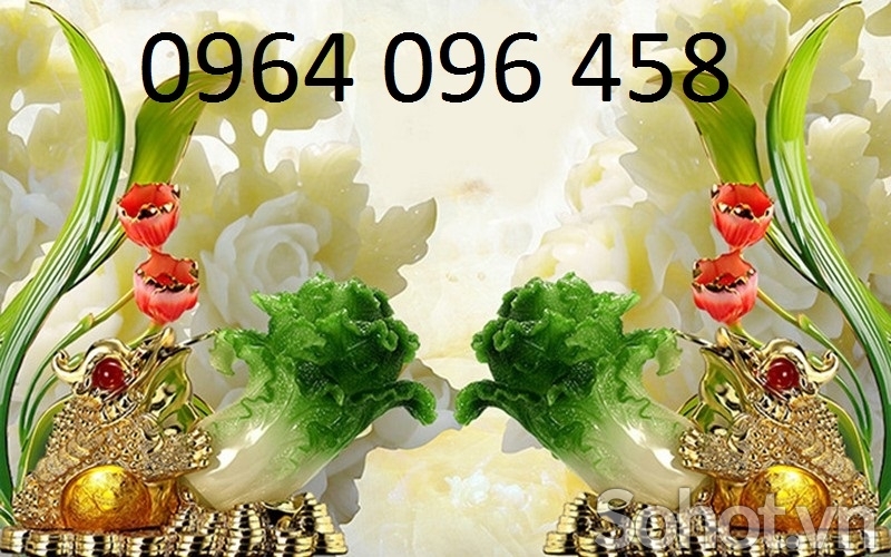 Tranh gạch 3d hoa giả ngọc - XCNN95