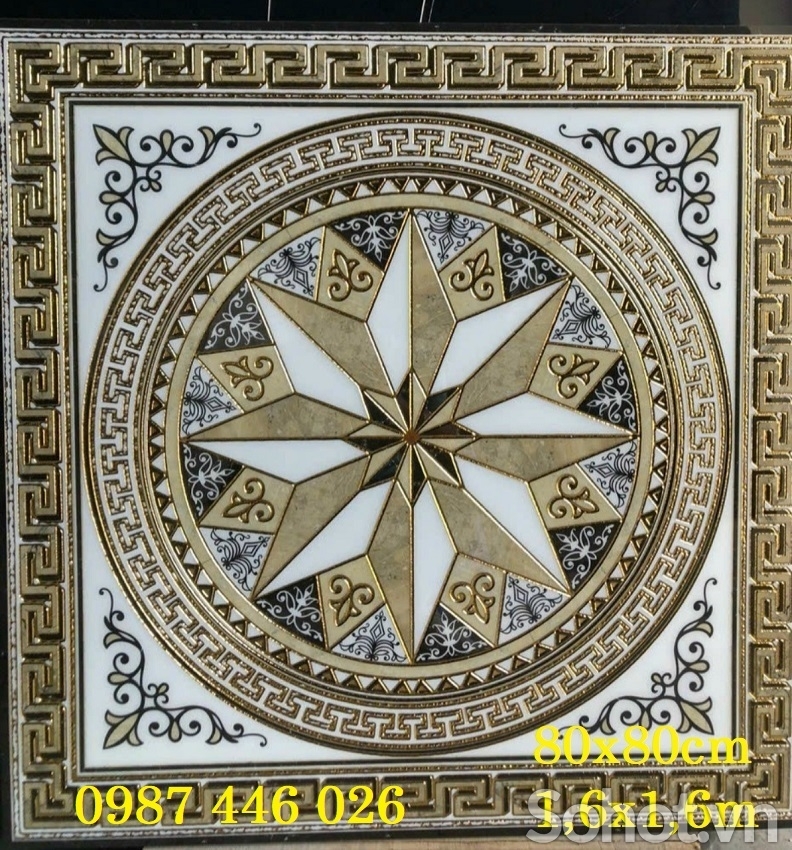 Gạch thảm hoa văn cầu thang, chiếu nghỉ