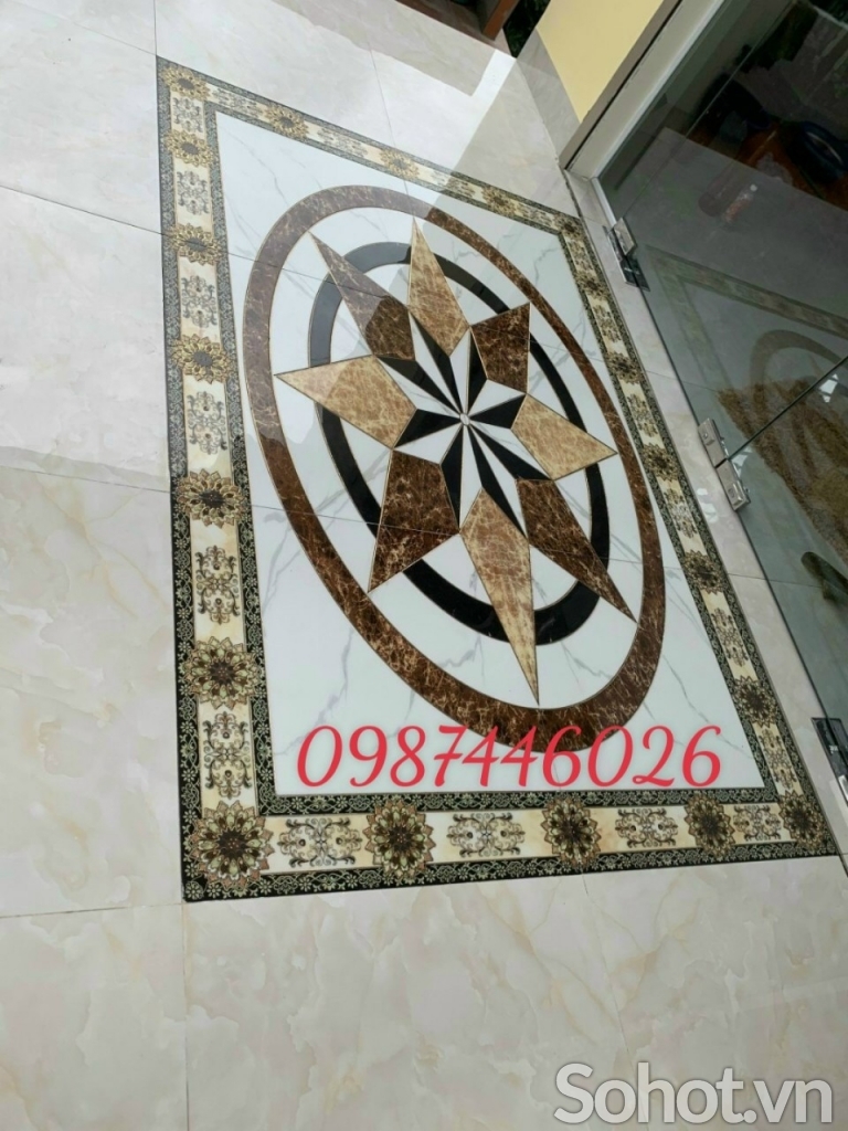 Thảm gạch lát ngoài hiên