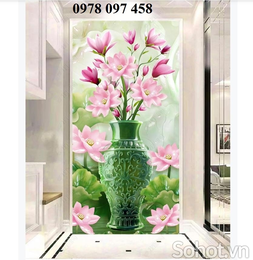 Tranh gạch 3D - tranh đẹp phòng khách