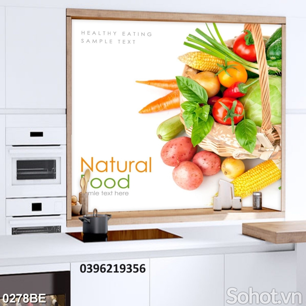 Gạch 3D trang trí bếp đẹp