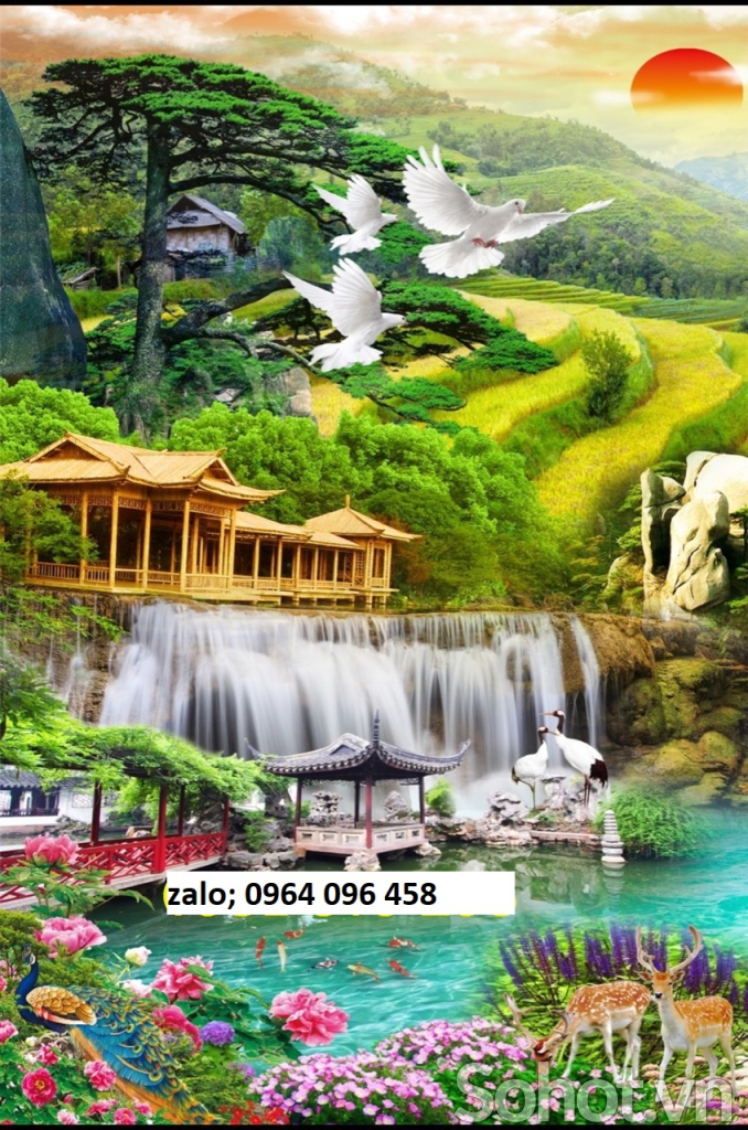 Tranh 3d - tranh gạch 3d - gạch tranh 3d - 655CVB