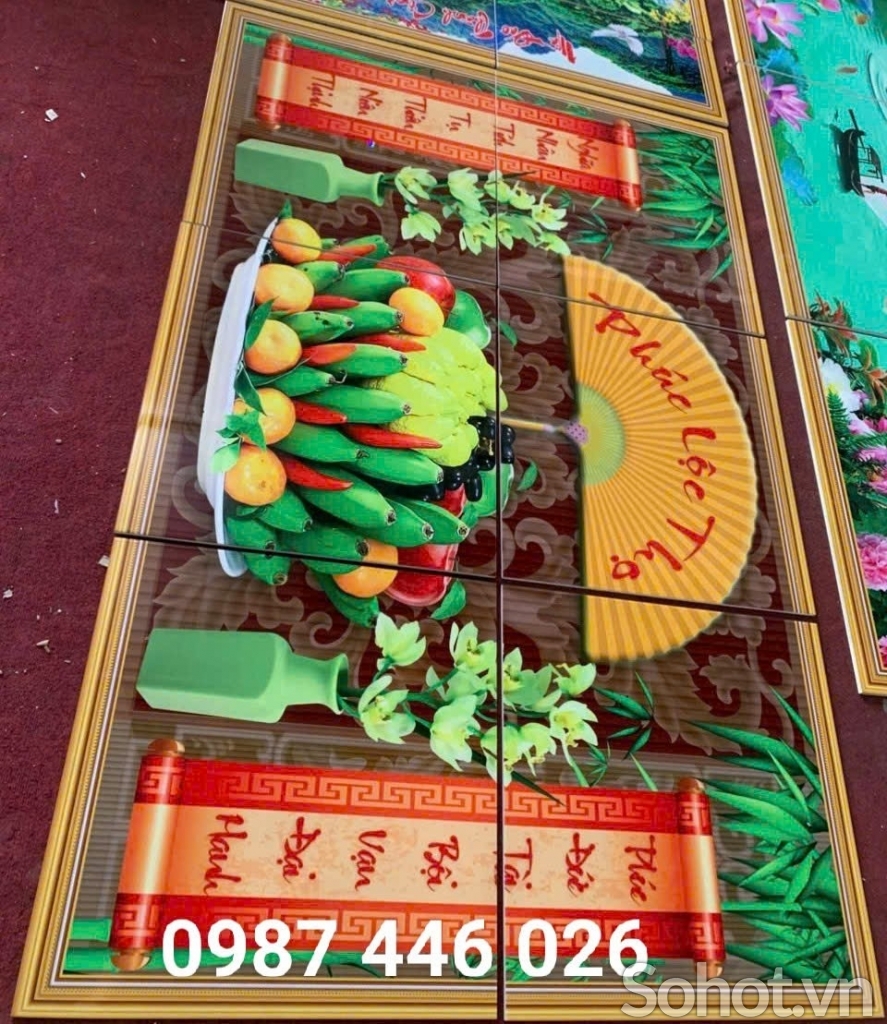 Gạch ốp tường tranh gạch 3d đẹp