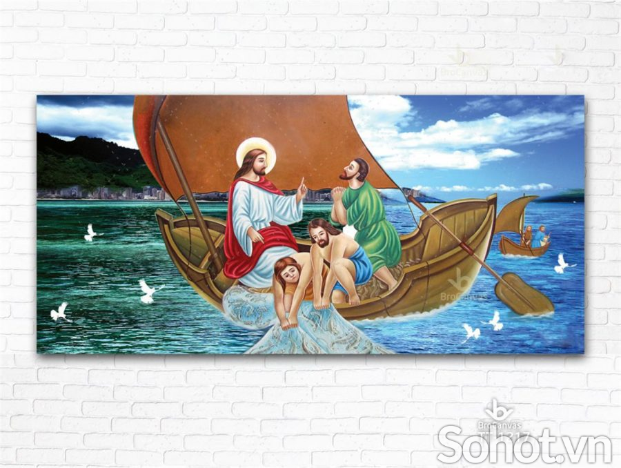 Tranh gạch 3d thiên chúa giáo - 987CB
