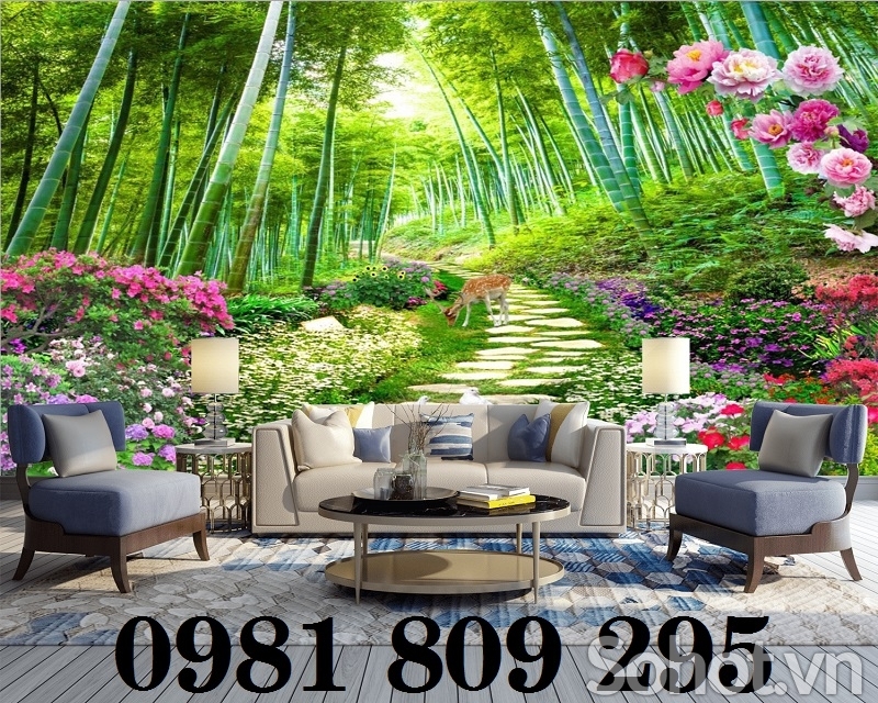 Tranh gạch men - gạch tranh 3d phong cảnh