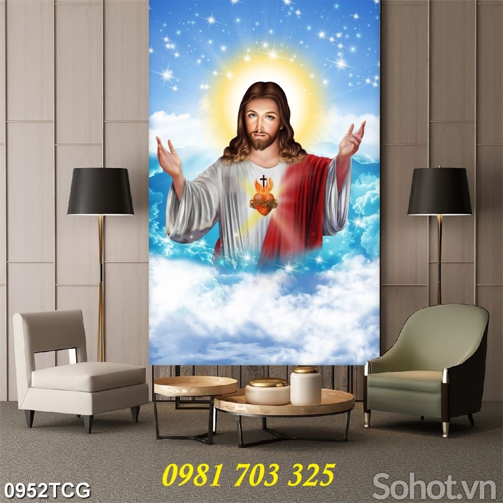 Tranh gạch men công giáo